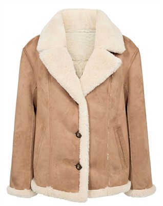 Nueliotta Reversible Jakke - Cognac